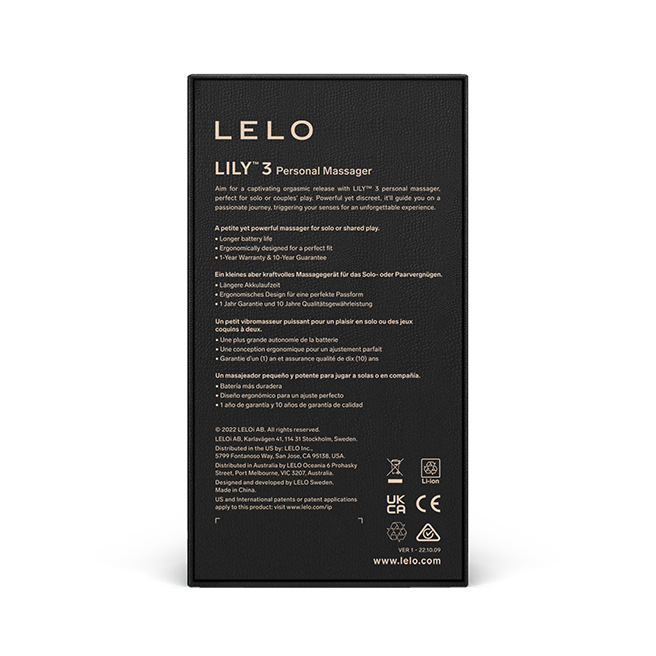 Lelo - Masseur personnel Lily 3 Polar Green