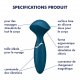 Mini Wand-er Vibromasseur Satisfyer - Bleu