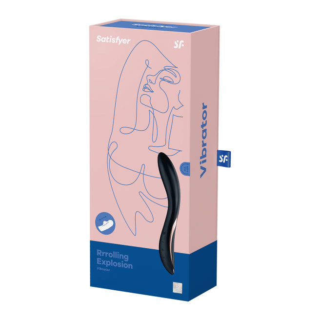 Rrrolling Stimulateur point G Satisfyer - Noir Rrrolling Stimulateur point G Satisfyer - Noir