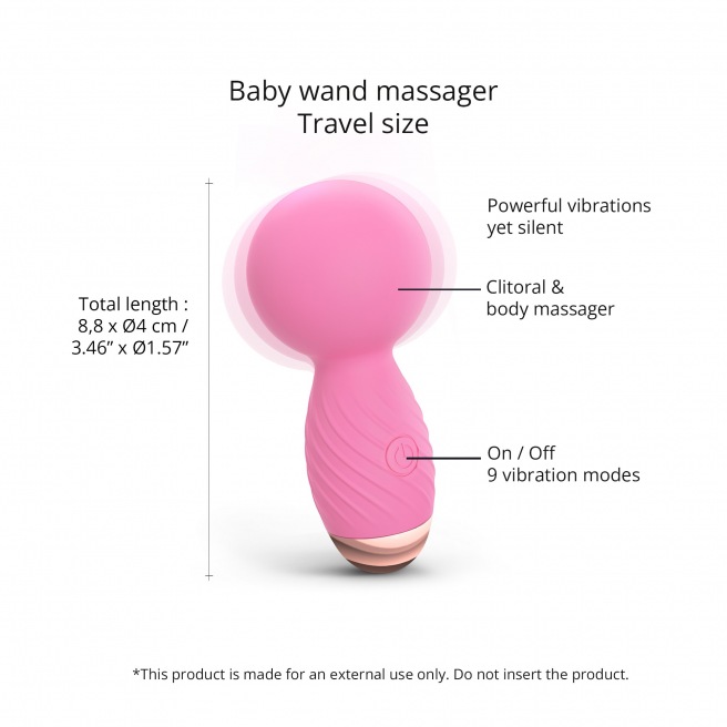 Vibromasseur Itsy Bitsy - Pink Passion
