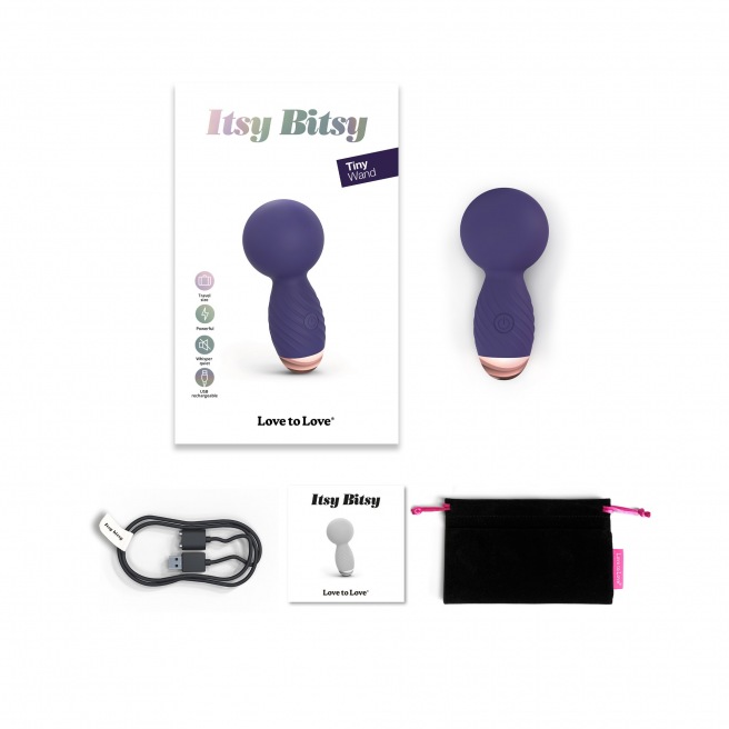 Itsy Bitsy vibromasseur - Midnight Indigo Itsy Bitsy vibromasseur - Midnight Indigo