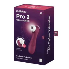 Pro 2 Génération 3 Air pluse - Bordeaux Satisfyer