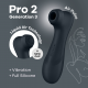Pro 2 Génération 3 Air pulse - Noir Satisfyer