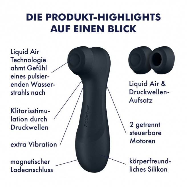 Pro 2 Génération 3 Air pulse - Noir Satisfyer Pro 2 Génération 3 Air pulse - Noir Satisfyer