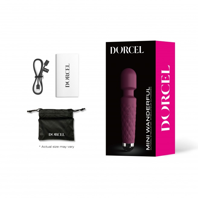 MINI WANDERFUL DORCEL ARGENT et ROSE MINI WANDERFUL DORCEL ARGENT et ROSE