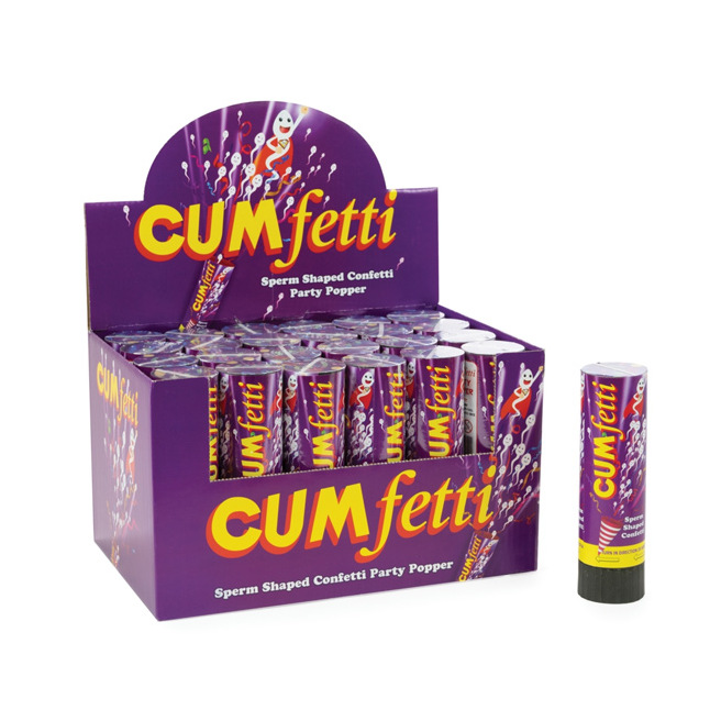 Cumfetti Sperm Confetti Party Popper