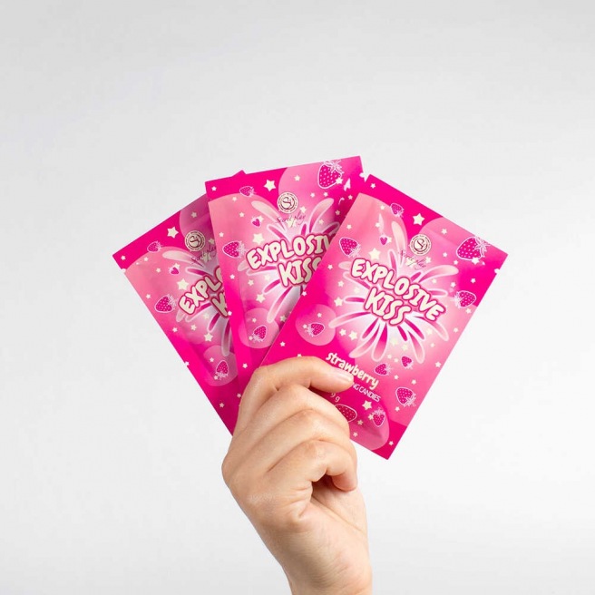 Bonbons pétillants Fraise