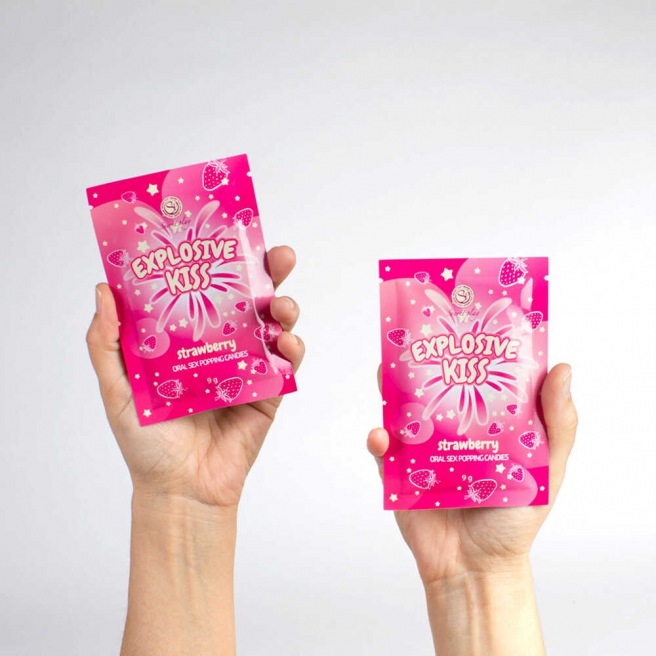 Bonbons pétillants Fraise