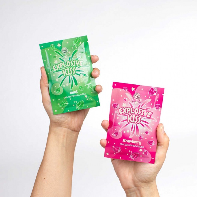 Bonbons pétillants Fraise