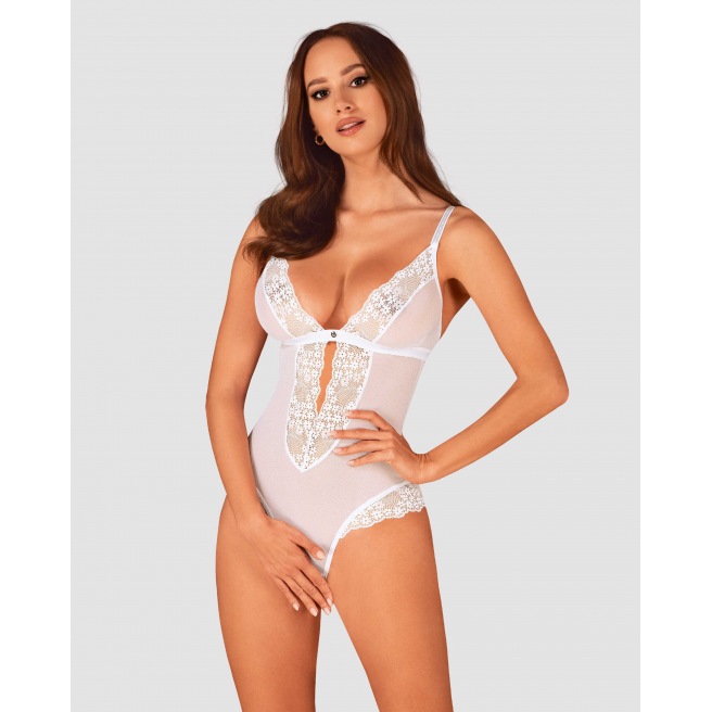 Body Ouvert Heavenlly - Blanc Body Ouvert Heavenlly - Blanc