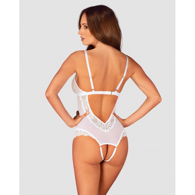 Body Ouvert Heavenlly - Blanc Body Ouvert Heavenlly - Blanc