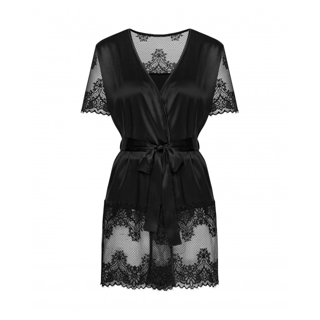 Peignoir Maderris - Noir