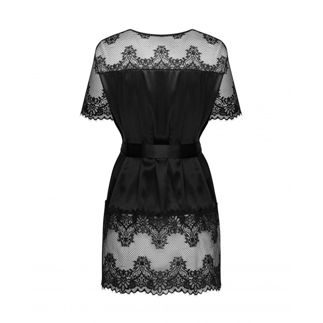 Peignoir Maderris - Noir