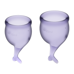 Coupe menstruelle Satisfyer Feel Secure - Lila