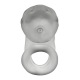 Oxballs - Airlock Air-Lite Ventilé Chastity Clear Ice