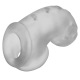 Oxballs - Airlock Air-Lite Ventilé Chastity Clear Ice