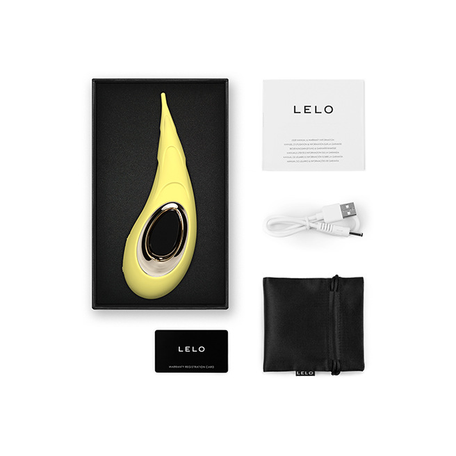 Lelo - Dot Cruise Vibromasseur clitoridien Pinpoint Sorbet au citron