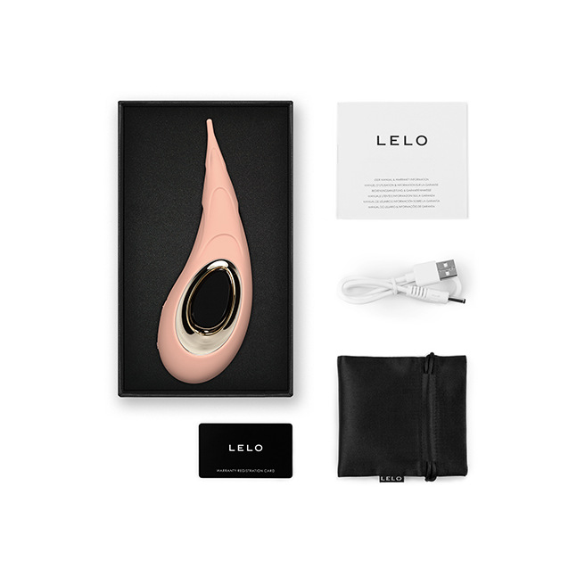 Lelo - Vibromasseur clitoridien Dot Cruise Peach Please