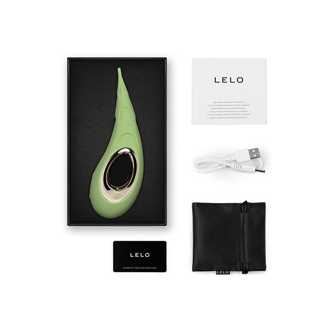 Lelo - Dot Cruise Clitoral Pinpoint Vibromasseur Crème Pistache