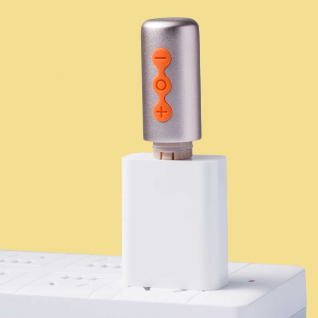 Padparadscha - La collection coquine - Vibromasseur à tête interchangeable Rose Padparadscha - La collection coquine - Vibromasseur à tête interchangeable Rose