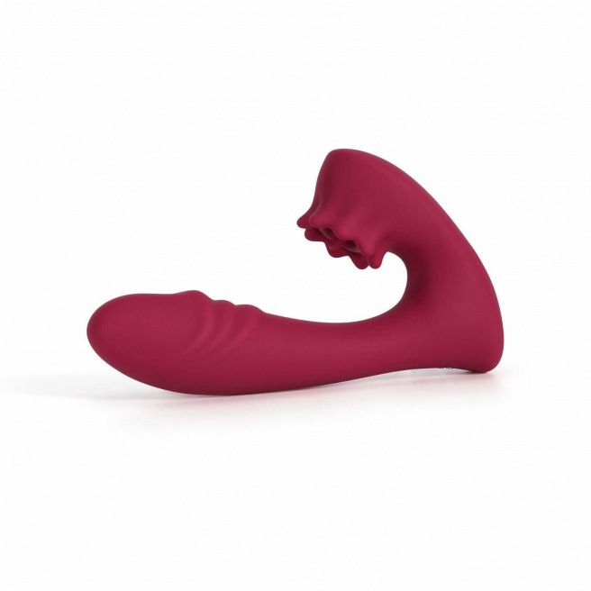 Lacy - Vibromasseur point G avec langue pour le clitoris Lacy - Vibromasseur point G avec langue pour le clitoris