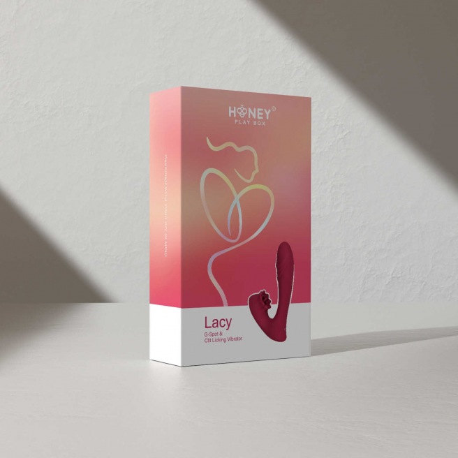 Lacy - Vibromasseur point G avec langue pour le clitoris Lacy - Vibromasseur point G avec langue pour le clitoris