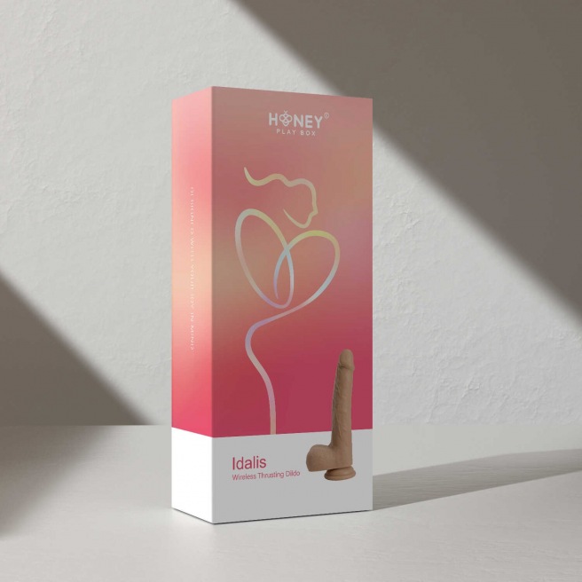 Idalis - Gode vibrant avec va et viens 20.30 cm Idalis - Gode vibrant avec va et viens 20.30 cm