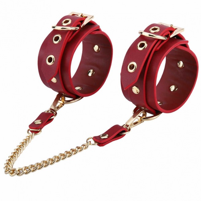 Federico - Kit de bondage en cuir véritable Federico - Kit de bondage en cuir véritable