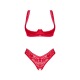 Lacelove ensemble ouvert - Rouge