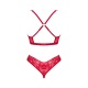 Lacelove ensemble ouvert - Rouge