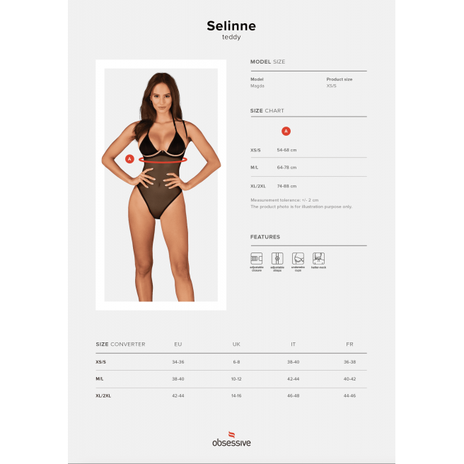 Body Selinne - Noir Body Selinne - Noir