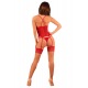 Corset Lacelove - rouge