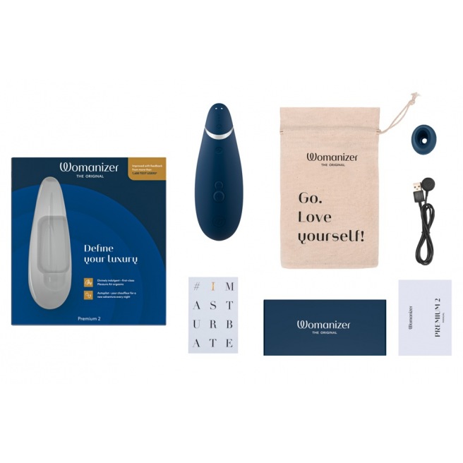 Womanizer Premium 2 Bleu Womanizer Premium 2 Bleu