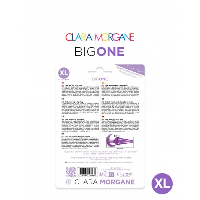 Big One Clara Morgane Violet (XL)
