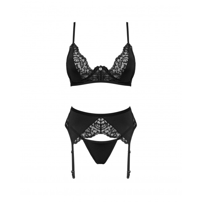 Bellastia ensemble 3 pièces - Noir