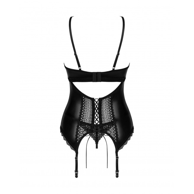 Norides Corset et string - noir