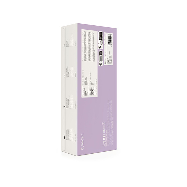 Svakom - Vibromasseur point G et clitoridien Amy 2 violet clair Svakom - Vibromasseur point G et clitoridien Amy 2 violet clair