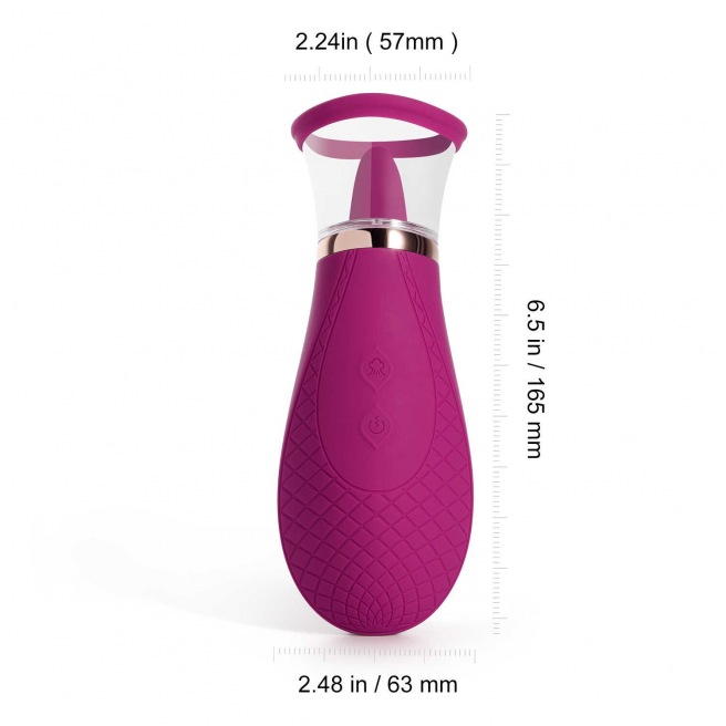 Scioness -Pompe clitoridienne à langue Aguichante