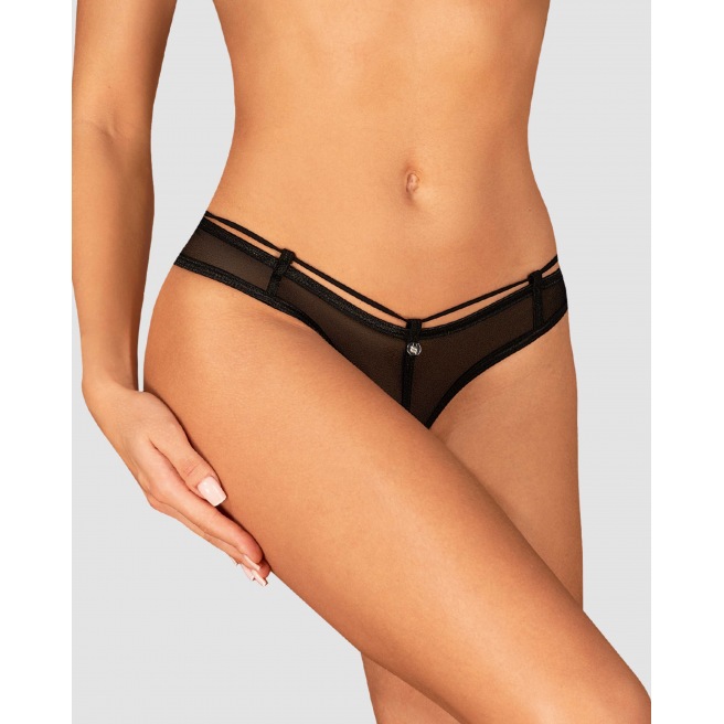 String ouvert Roxelia - Noir
