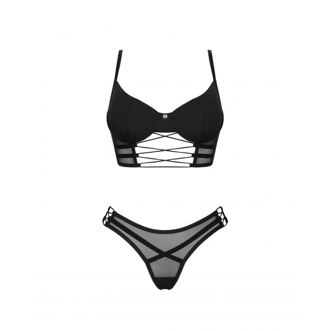 Roxélia ensemble 2 pièces - Noir