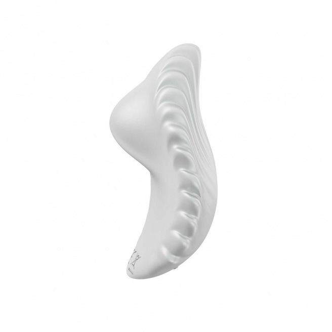 Pearl Blanc - Vibromasseur magnétique contrôlé par application