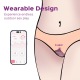Pearl Blanc - Vibromasseur magnétique contrôlé par application