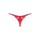 String ouvert Ingridia - Rouge
