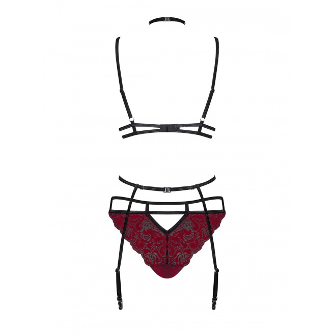 Sugestina Ensemble 3 pcs - Bordeaux