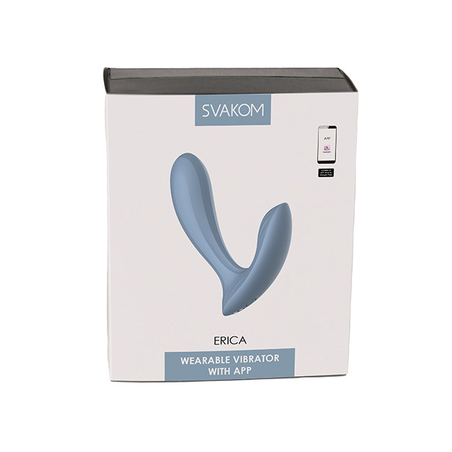 Svakom - Vibromasseur portable Erica Dusty Blue Svakom - Vibromasseur portable Erica Dusty Blue