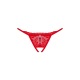 Chilisa string ouvert - Rouge