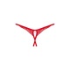 Chilisa string ouvert - Rouge