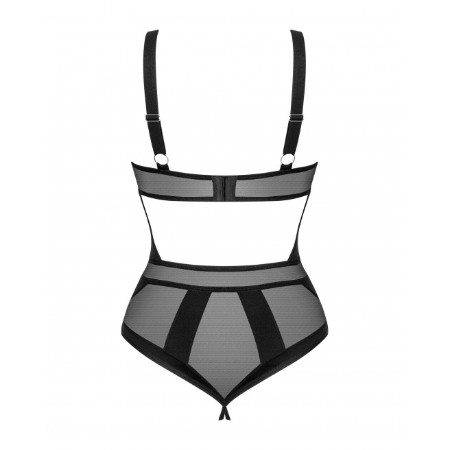 Body Ouvert Chic Amoria - Noir Body Ouvert Chic Amoria - Noir