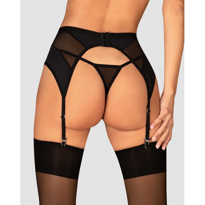 Porte-jarretelles Chic Amoria - Noir