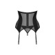 Chic Amoria corset et string - Noir